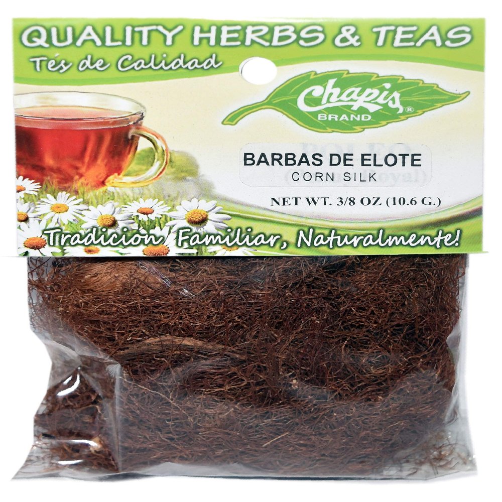 3 PIECES BARBAS DE ELOTE NATURAL HERBS HIERBAS Net Wt. 3/8 oz. (10.6 g)