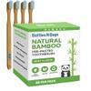 144 Prepasted Bamboo Toothbrushes ,individually Packed all Biodegradable Vegan Eco Friendly Soft Bristles Refreshing Mint Flavors ,great In Home And Fits Compact For Travel ! No Water Needed view 1
