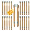 144 Prepasted Bamboo Toothbrushes ,individually Packed all Biodegradable Vegan Eco Friendly Soft Bristles Refreshing Mint Flavors ,great In Home And Fits Compact For Travel ! No Water Needed view 3