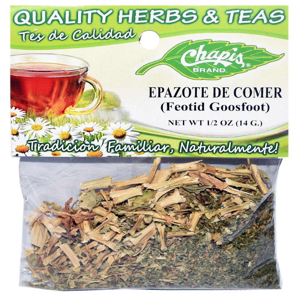3 PIECES CHAPIS EPAZOTE DE COMER NATURAL HERBS HIERBAS Net Wt. 1/2 oz. (14 g)