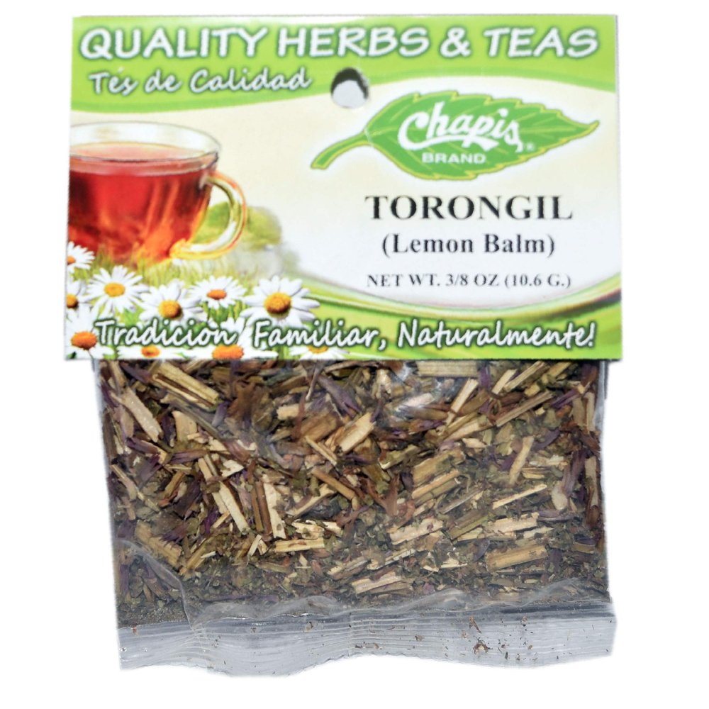 12 PIECES CHAPIS TORONGIL TORONJIL NATURAL HERBS HIERBAS Net Wt. 3/8 oz. (10.6 g)