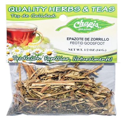 12 PIECES CHAPIS EPAZOTE DE ZORRILLO NATURAL HERBS HIERBAS Net Wt. 1/2 oz. (14 g)