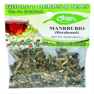 12 PIECES CHAPIS MARRUBIO NATURAL HERBS HIERBAS Net Wt. 3/8 oz. (10.6 g)