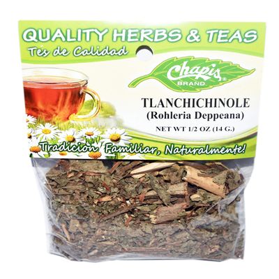 12 PIECES CHAPIS TLANCHICHINOLE NATURAL HERBS HIERBAS Net Wt. 1/2oz (14 g)