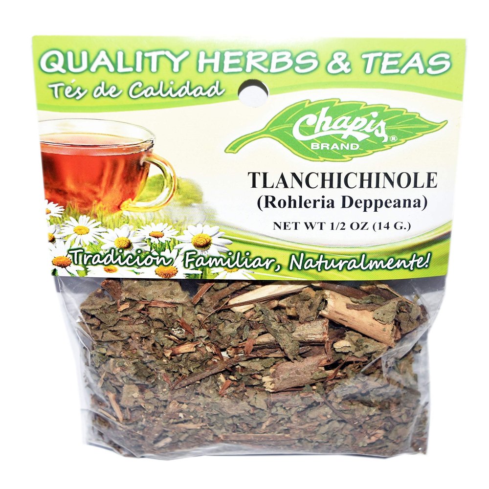 12 PIECES CHAPIS TLANCHICHINOLE NATURAL HERBS HIERBAS Net Wt. 1/2oz (14 g)