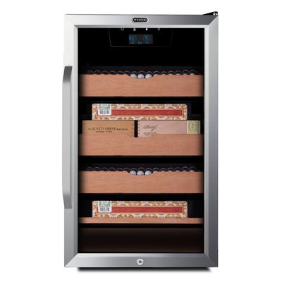 Whynter CHC-421HC 4.2 cu. ft. Cigar Cabinet Cooler Humidor with Built-in Heating & Cooling System, Humidity Temperature Control and Spanish Cedar Shelves