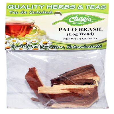 12 PIECES CHAPIS PALO DE BRASIL NATURAL HERBS HIERBAS Net Wt. 1/2 oz. (14 g)