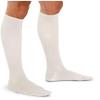 Preven-t Men's Cotton Varicose Control Socks, Firm Compression 22-24mm/Hg, White, L view 1