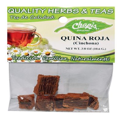 12 PIECES CHAPIS QUINA ROJA NATURAL HERBS HIERBAS Net Wt. 3/8 oz. (10.6 g)