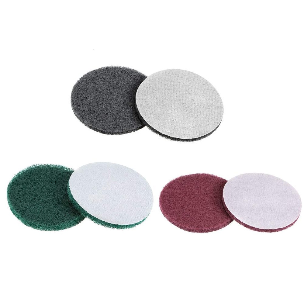 ABST27330 Abrasive 5 Inch Drill Power Brush Tile Scrubber Scouring Pads Cleaning Tool 240/400/800/1000/1500 Grit for Cleaning Bathtubs - (Grit: 240 Grit 2Pcs)