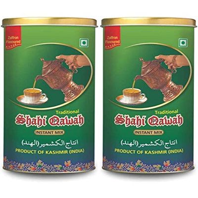Sattie Dharma Aarafh Shahi Kashmiri Qawah (Kahwa) Tea, 500g (250 GMx2) Combo