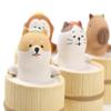 Aroma Ceramic Stone Diffuser [Japan Import] Aromatherapy Essential Oil Diffuser, Non Electric, Passive, Unique, Cute, Animal, Design for Women, Men, and Gifts (Bathing Cat) view 4