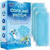 20 Sheets Cooling Patches for Fever Discomfort & Pain Relief, Cooling Relief Fever Reducer, Soothe Headache Pain, Pack of 20 Blue view 1