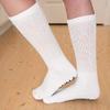 Comfort Finds Non-Skid Diabetic Crew Socks - Breathable Anti Slip Improve Foot Circulation Painful Swollen Feet Relief - Gray-12 Pairs view 4