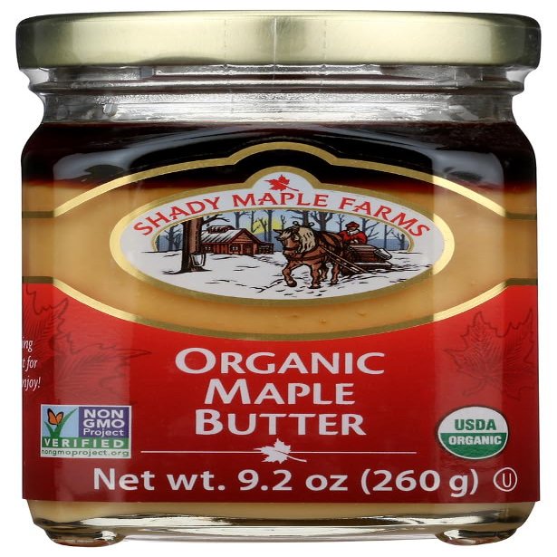 Shady Maple Farms Maple Butter, Og, 9.20-Ounce Pack of 4