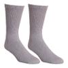 Comfort Finds Non-Skid Diabetic Crew Socks - Breathable Anti Slip Improve Foot Circulation Painful Swollen Feet Relief - Gray-12 Pairs view 1