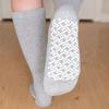 Comfort Finds Non-Skid Diabetic Crew Socks - Breathable Anti Slip Improve Foot Circulation Painful Swollen Feet Relief - Gray-12 Pairs view 4