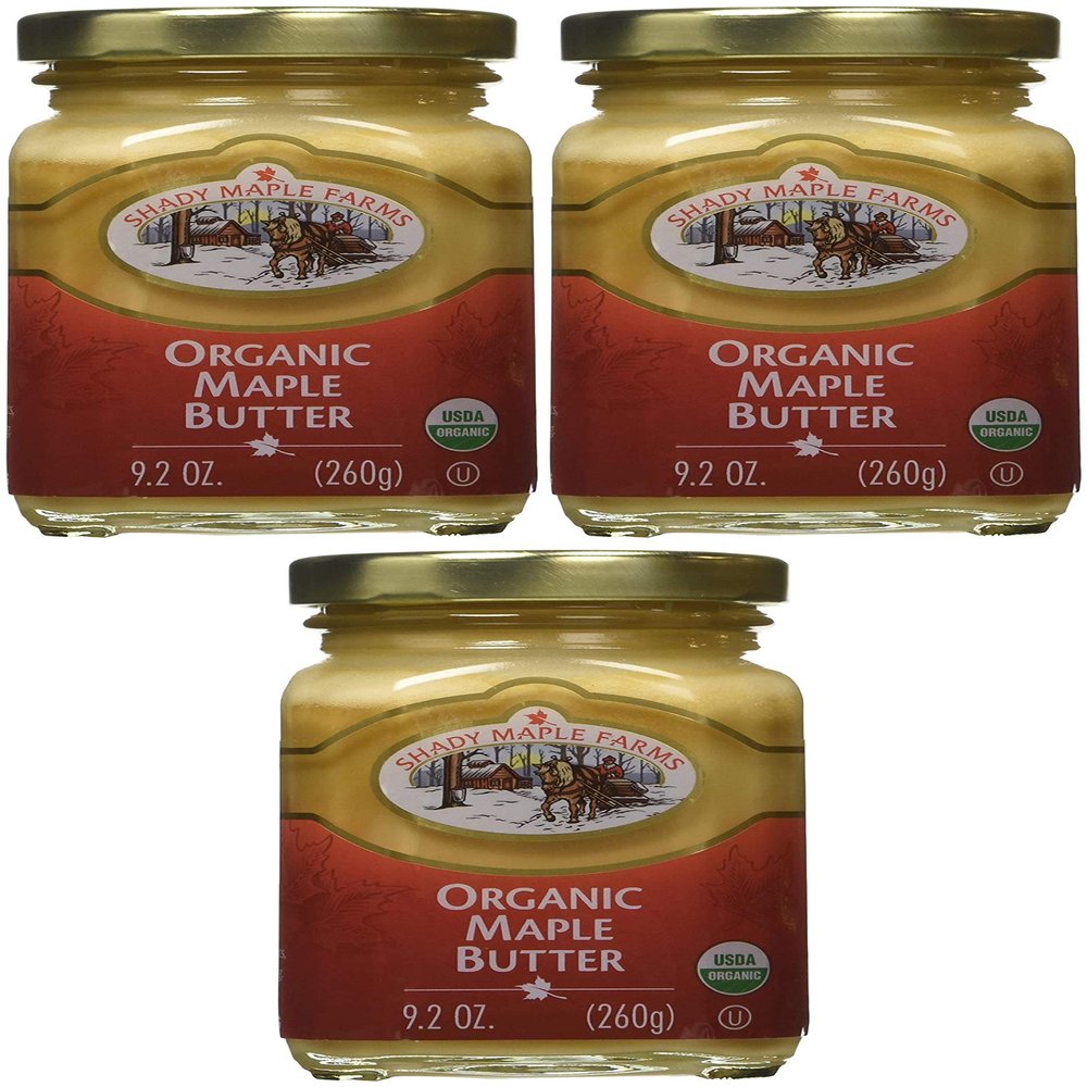 Shady Maple Farms Maple Butter, Og, 9.20-Ounce Pack of 3