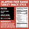 Jalapeo Turkey, Sogo Snacks, No Sugar, Low Carb, Free-Range from a 3rd Generation, Independent Family Farm. Gluten Free, Hiking Snacks. Keto, Whole, Paleo Friendly (Jalapeo Turkey, 48 Count) view 2