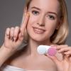 Erewa 12 Pack Contact lens case Contact Lens Holder Box Soak Storage Kit(White&Pink) view 3