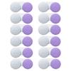 Erewa 12 Pack Contact lens case Contact Lens Holder Box Soak Storage Kit(White&Purple) view 1