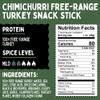 Chimichurri Turkey, Sogo Snacks, No Sugar, Low Carb, Free-Range from a 3rd Generation, Independent Family Farm. Gluten Free, Hiking Snacks. Keto, Whole, Paleo Friendly (Chimichurri Turkey, 72 Count) view 2
