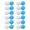 Erewa 12 Pack Contact lens case Contact Lens Holder Box Soak Storage Kit(White&Blue) view 1