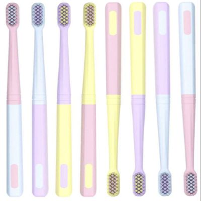 ARASO [8 Packs] Kids Toothbrush, Extra Soft Lovely Pastel Tone ICE-Cream Tooth Brush for Kids 2-8 Years (ICE Cream 8 Pack)