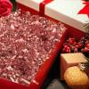 ROSEGLD 16oz (1 LB) Crinkle Cut Paper Shred Filler Rose Gold Metallic for Packing and Filling Gift Baskets, Crinkle Paper for Gift Wrapping view 2