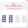 100 Pair Acetate Nose pad high Viscosity EVA Material Soft Non-Clip for Adult and Child Eyewear Accessories by dhoptical (Skin Color, Thickness 1.0 MM) view 3