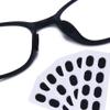 100 Pair Acetate Nose pad high Viscosity EVA Material Soft Non-Clip for Adult and Child Eyewear Accessories by dhoptical (Black, Thickness 1.5MM) view 1