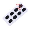 100 Pair Acetate Nose pad high Viscosity EVA Material Soft Non-Clip for Adult and Child Eyewear Accessories by dhoptical (Black, Thickness 1.5MM) view 2