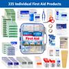 First Aid Only 91247 OSHA-Compliant First Aid Kit, All-Purpose 100-Person Emergency First Aid Kit for Business, Worksite, Home, and Car, 335 Pieces, Multicolored view 4