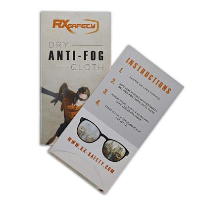 Anti-Fog Dry Cloth - Stop Your Glasses from Fogging up! Reuseable Microfiber Cloth