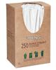 [3000 PACK] Wrapped Disposable Paper Drinking Straws White 7.75 Inches - Compostable, Biodegradable, Earth Friendly Straws, Premium Wrapped Paper Straws for Restaurants, Smoothies, Juice, Cocktail view 1