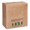 [6000 PACK] Disposable Paper Drinking Straws Unwrapped White 7.75 Inches - Compostable, Biodegradable, Earth Friendly Straws, Premium Unwrapped Paper Straws for Restaurants, Smoothies, Juice, Cocktail view 2