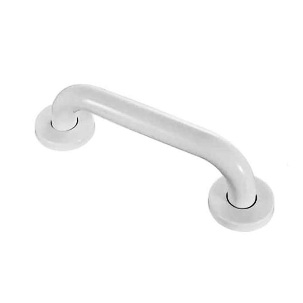 Grab Rail Stainless Steel Handrail Bathroom Safety Grab Bar (White, 30 cm / 12")