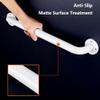 Grab Rail Stainless Steel Handrail Bathroom Safety Grab Bar (White, 30 cm / 12") view 3