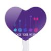 Choose Your Weapon Dungeon RPG Dice Heart Love Cupcake Picks Toppers Decoration Set of 6 view 2
