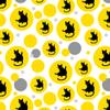 GRAPHICS & MORE Black Cat Lifting Leg and Licking Premium Gift Wrap Wrapping Paper Roll view 1
