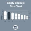 Empty 00 Capsules - Vegan Pullulan - 1000 Count Vegetarian Capsules Empty - Joined Fillable 00 Vegetable Pill Capsules - Veggie Caps for Capsule Filling Machine - Halal Kosher Tapioca view 4