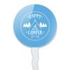 Happy Camper with Campfire Cupcake Picks Toppers Decoration Set of 6 view 2