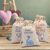 JOYIN 28 Pcs Valentine Drawstrings Canvas Bags with 3 Pens, 4x5.75 Inch Drawstring Pouch Candy Gift Linen Pockets for Kids Party Favor, Classroom Exchange Prizes view 4