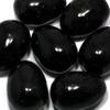 Black Tourmaline Crystal Egg ~48mm view 1