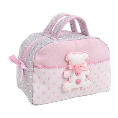 Filet Baby Girl's, Grey and Pink, 1 Unit (Confezione da 1)