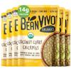BeanVIVO (Pack of 6) Organics 14g Plant based Protein Coconut Curry Chickpeas - Good Source of Fiber - Nutritious & Microwave Meals - Gluten-Free Plant Food - 10 oz view 1