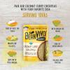 BeanVIVO (Pack of 6) Organics 14g Plant based Protein Coconut Curry Chickpeas - Good Source of Fiber - Nutritious & Microwave Meals - Gluten-Free Plant Food - 10 oz view 4