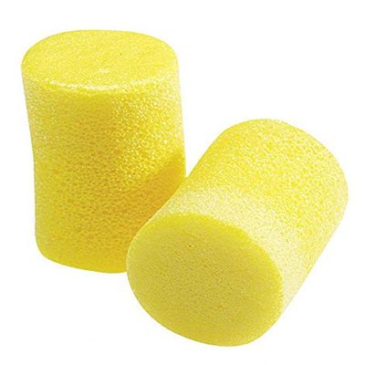 Aearo 29dB Disposable Cylinder Shape Ear Plugs; Without Cord, Yellow, Universal - 312-1201