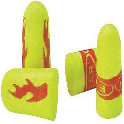 Aearo 33dB Disposable Tapered Shape Ear Plugs; Corded, Yellow, Universal - 311-1257