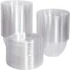 Nicole Fantini Salad Containers with Lids in Bulk Clear Plastic Disposable for a Fresh Airtight Seal, Portable Serving Bowl Set for Meal Prep & Preserve Freshness (50 PCS, 64 oz Salad Containers) view 3